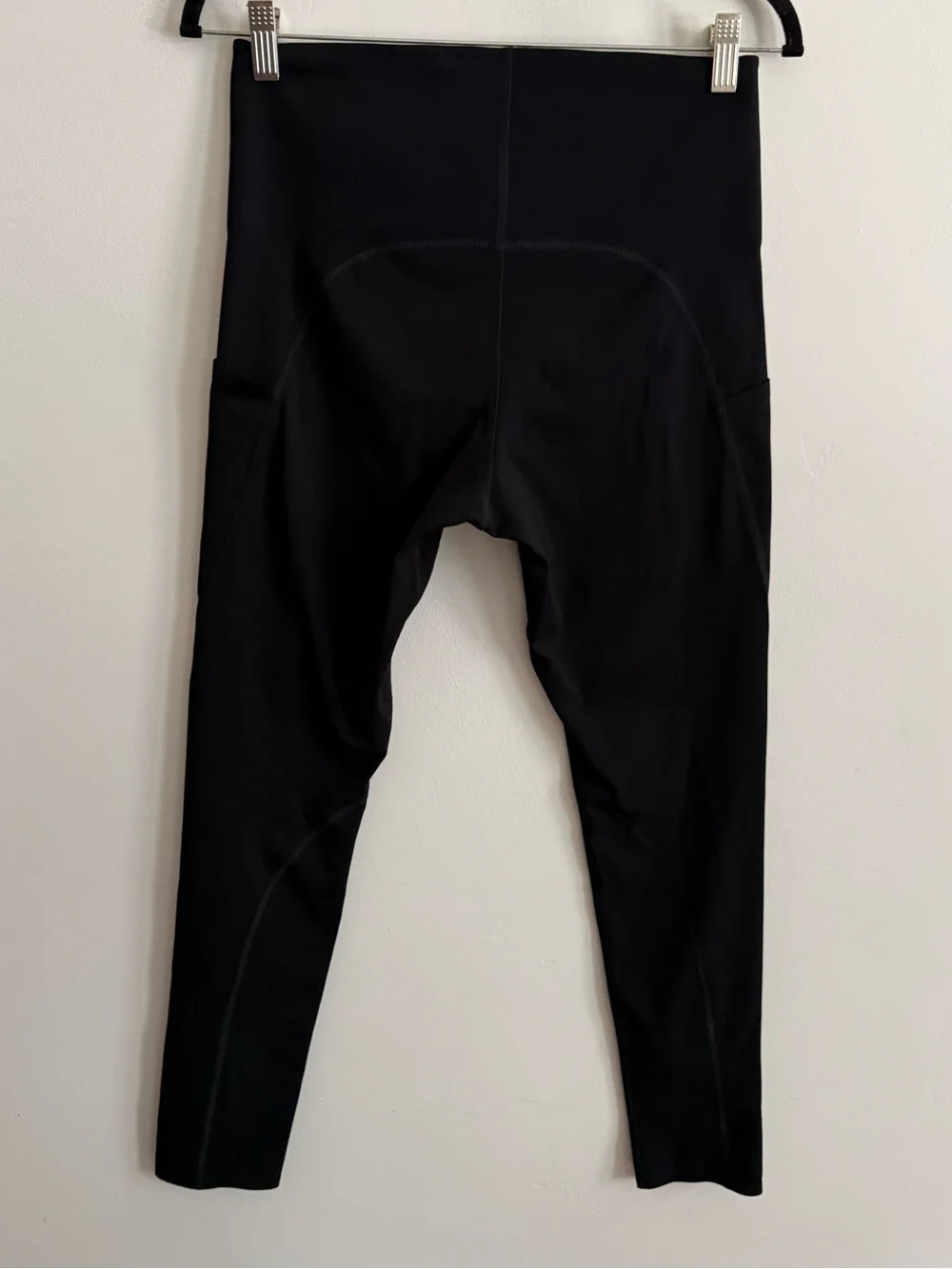 FP Movement Black High Rise Crop Leggings Side Zip Pocket Women’s M Athletic